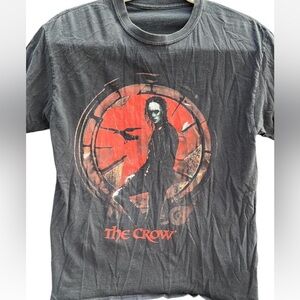 The Crow Movie Promo T-Shirt Eric Draven Brandon Lee Action Star